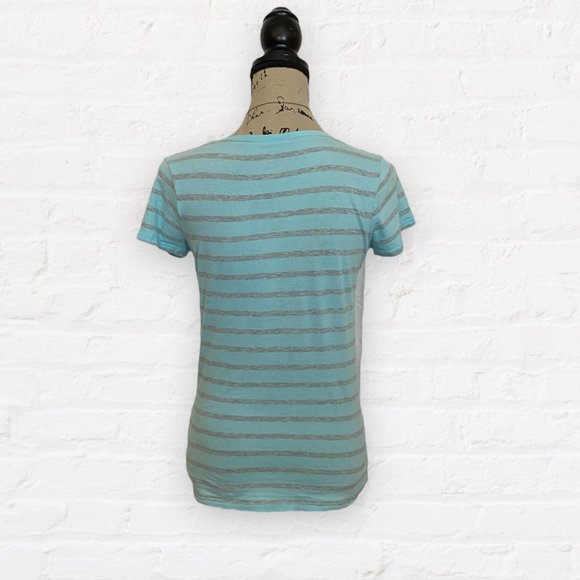 Sookie Stackhouse OP Striped V Neck Tee True Blood - Picture 5 of 7